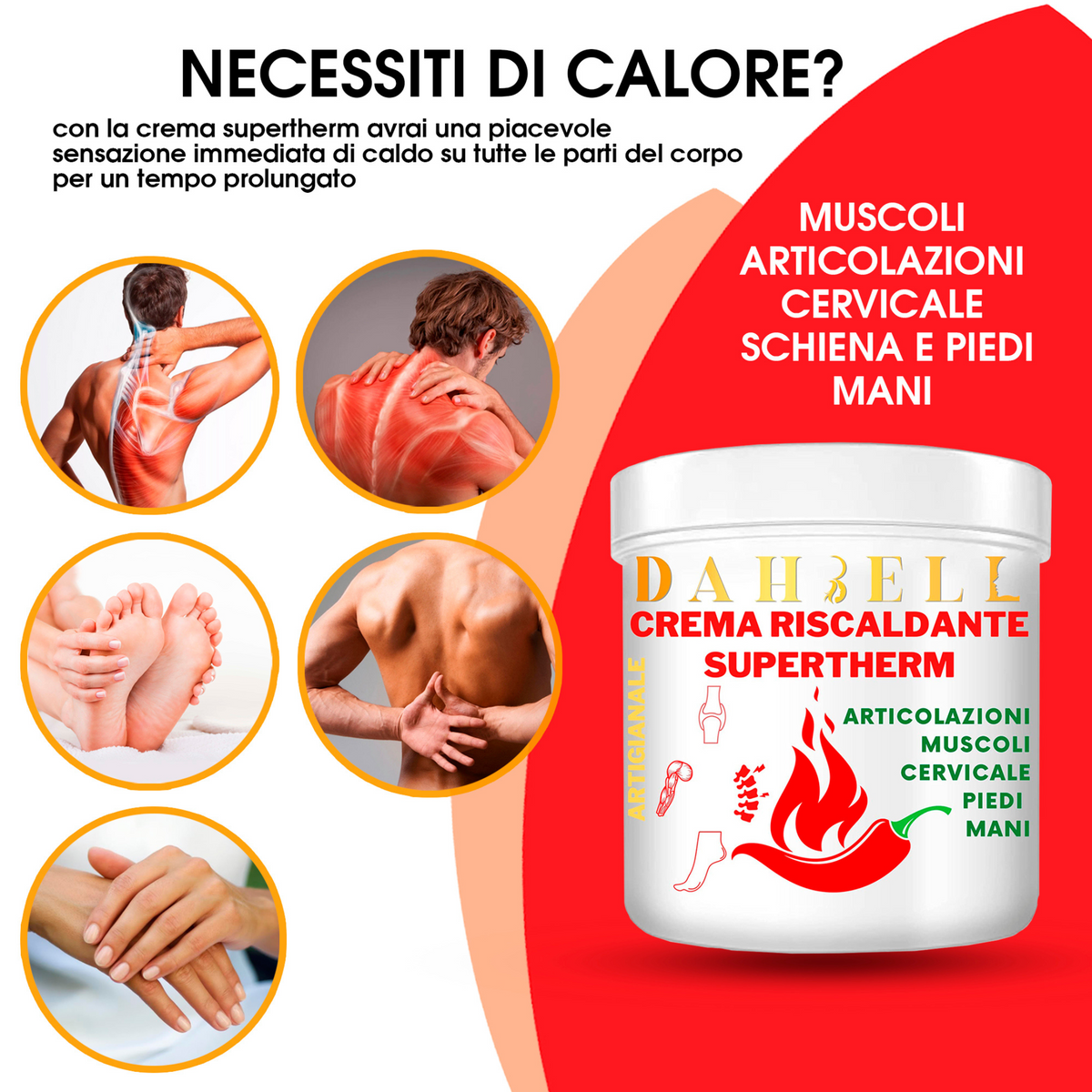 Cerotti Termici Alla Capsaicina – 24 Pezzi, Sollievo Naturale Per Dolori Muscolari, Autoadesivi, Calore Fino A 8 Ore - 3